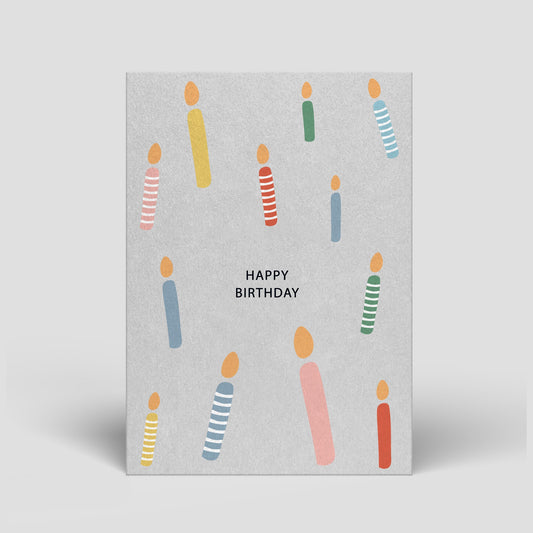 Postkarte - Geburtstag - Kerzen - Nr. 72 - Naturbedacht kaufen