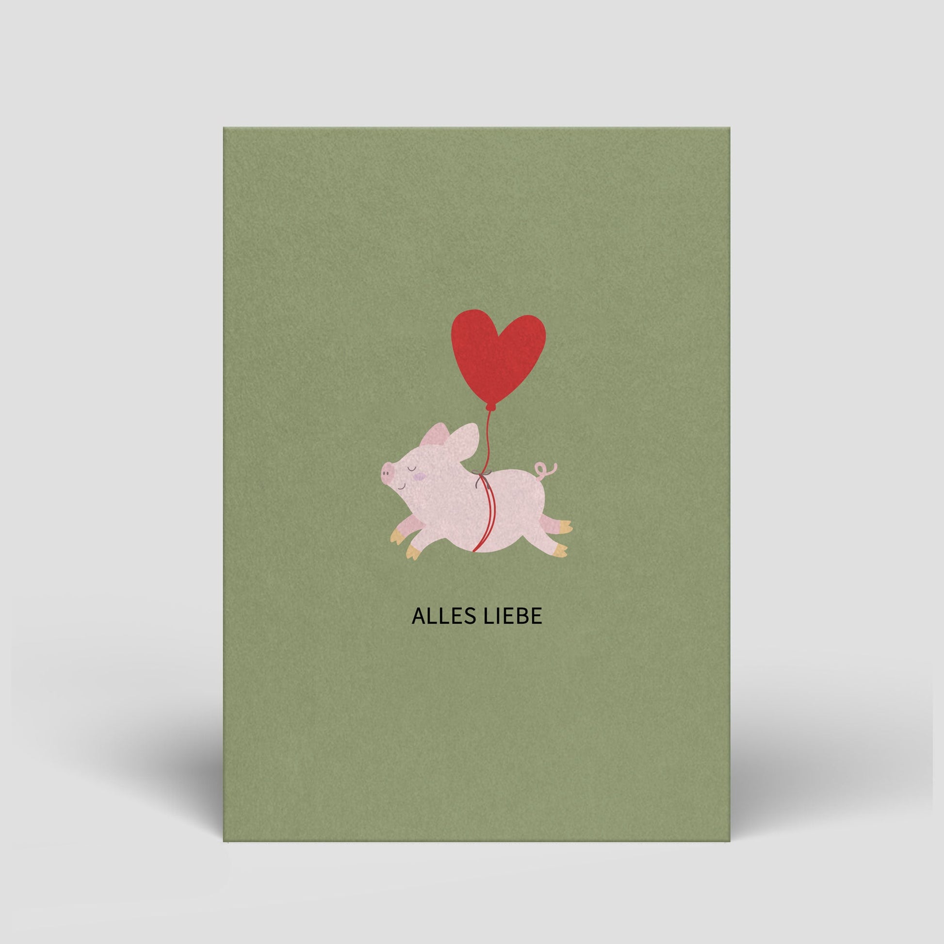 Postkarte - Geburtstag - Schwein - Nr. 316 - Naturbedacht kaufen