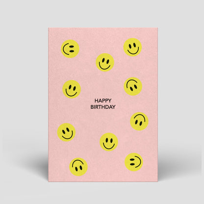 Postkarte - Geburtstag - Smileys - Nr. 312 - Naturbedacht kaufen