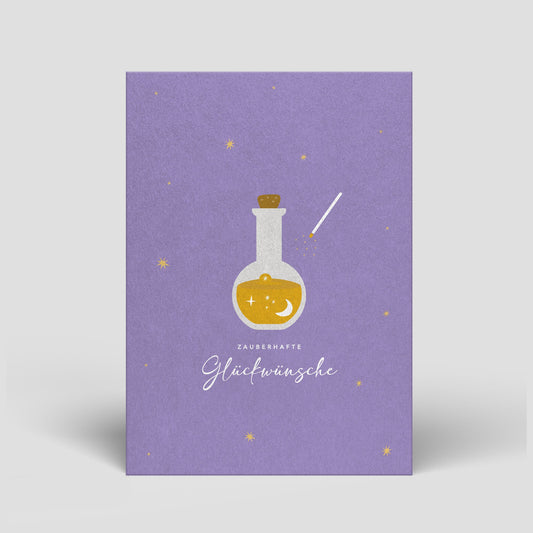 Postkarte - Geburtstag - Zauberhafte Glückwünsche - Nr. 78 - Naturbedacht kaufen