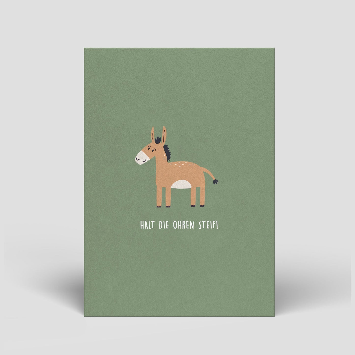 Postkarte - Halt die Ohren steif - Nr. 190 - Naturbedacht kaufen