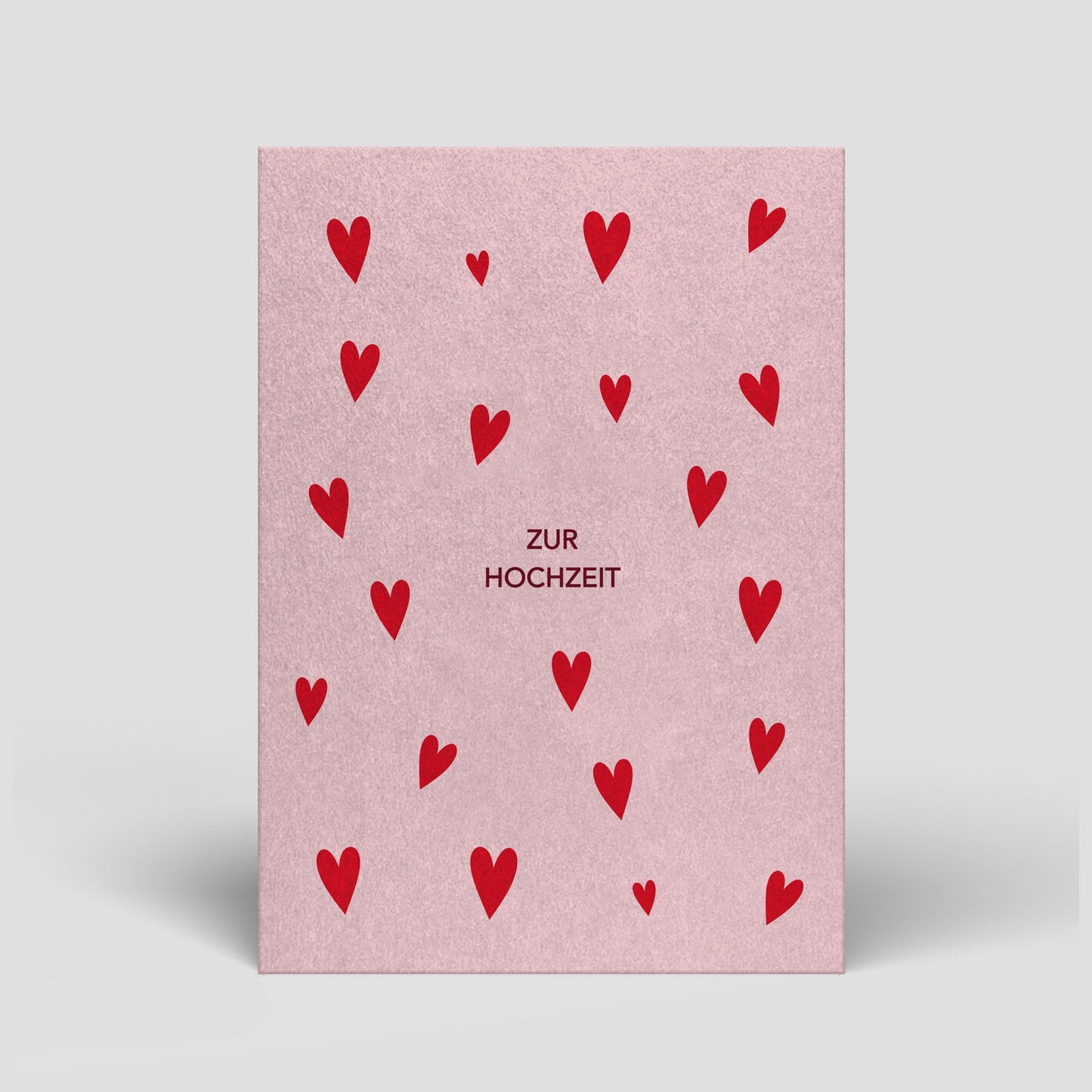Postkarte - Hochzeit - Herzen - Nr. 298 - Naturbedacht kaufen