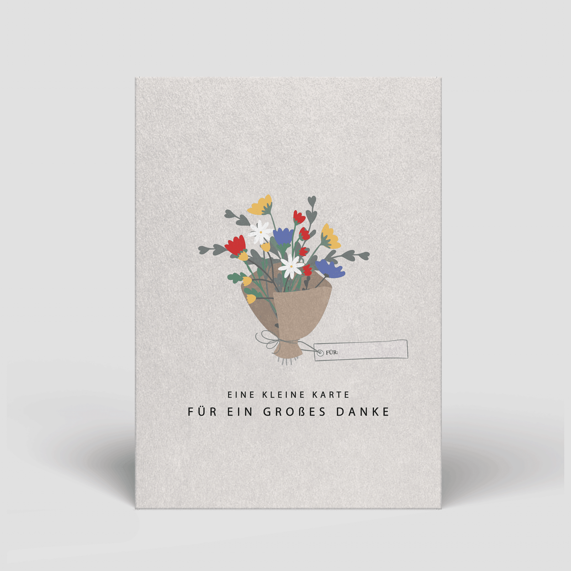 Postkarte - Kleine Karte für ein großes Danke - Nr. 98 - Naturbedacht kaufen