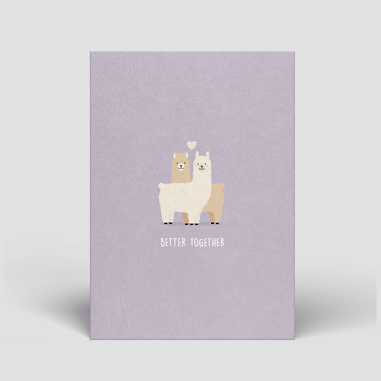 Postkarte - Liebe - Better together - Nr. 95 - Naturbedacht kaufen
