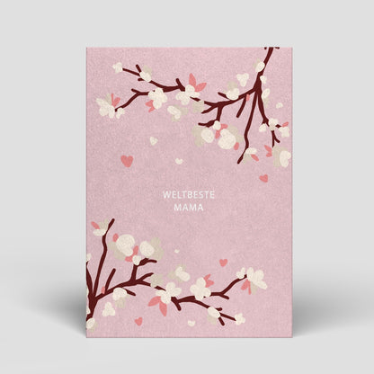 Postkarte Muttertag - Weltbeste Mama - Nr. 127 - Naturbedacht kaufen