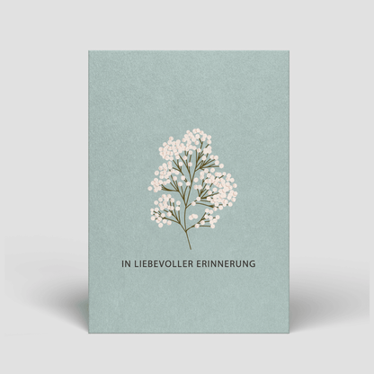 Postkarte Trauer - In liebevoller Erinnerung - Nr. 118 - Naturbedacht kaufen