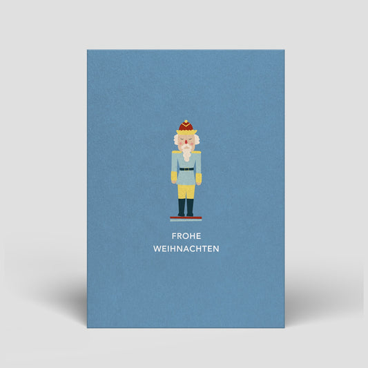 Postkarte - Weihnachten - Nussknacker - Nr. 4 - Naturbedacht kaufen