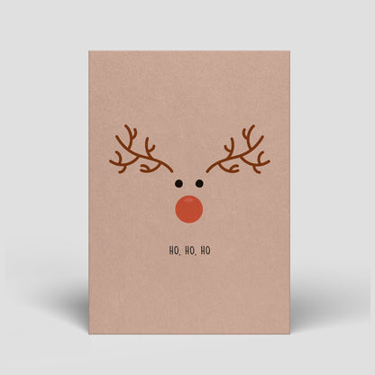 Postkarte - Weihnachten - Rentier - Nr. 69 - Naturbedacht kaufen