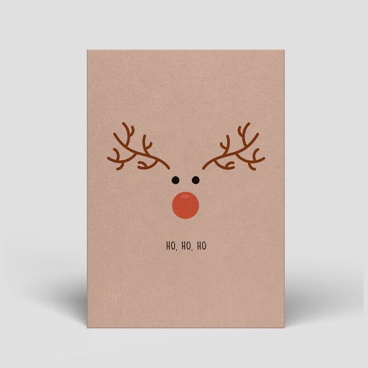 Postkarte - Weihnachten - Rentier - Nr. 69 - Naturbedacht kaufen