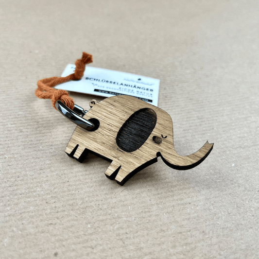 Schlüsselanhänger - Elefant – Nr. 13