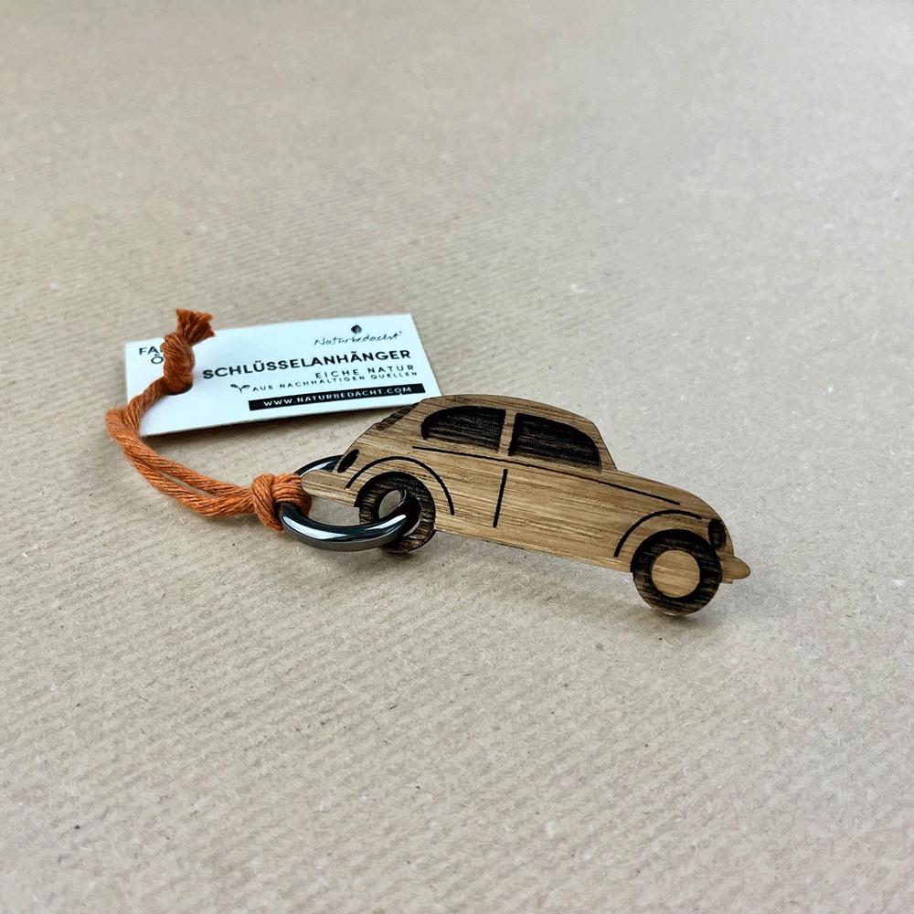 Schlüsselanhänger - Auto – Nr. 11 - Naturbedacht kaufen