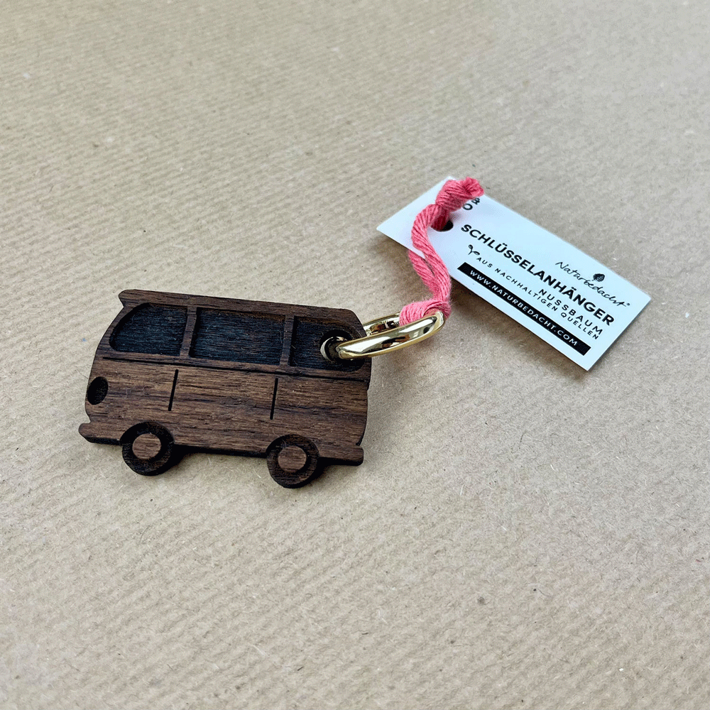 Schlüsselanhänger - Camper – Nr. 4 - Naturbedacht kaufen