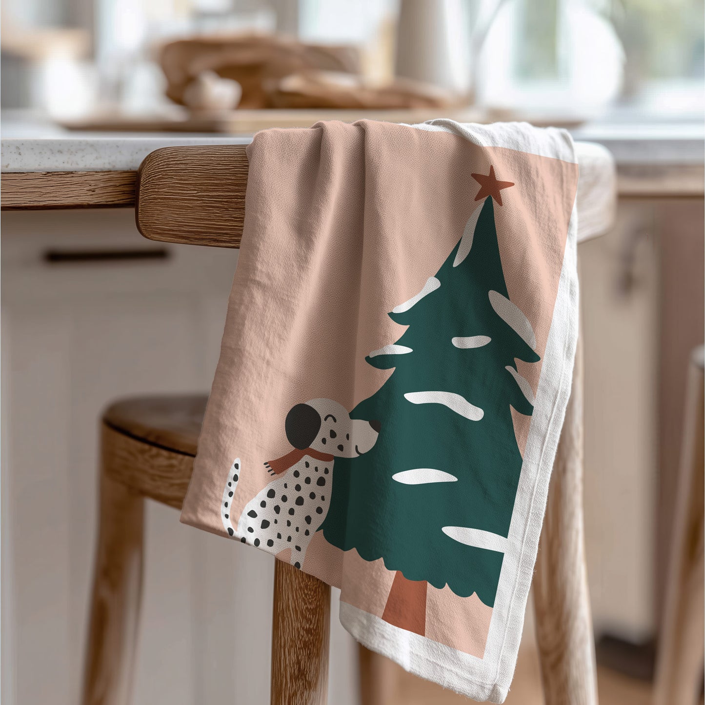 Geschirrtuch Bio-Baumwolle - Weihnachten - Nr. 12