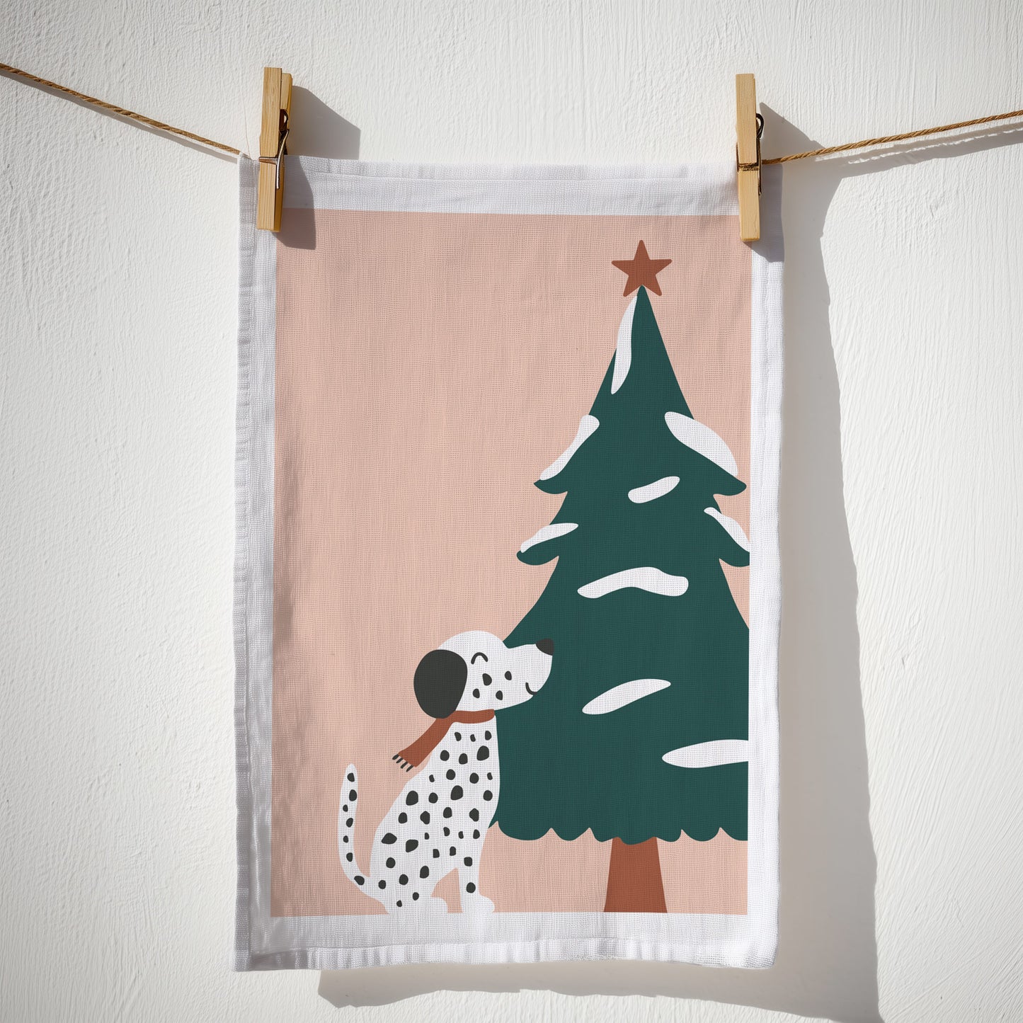 Geschirrtuch Bio-Baumwolle - Weihnachten - Nr. 12