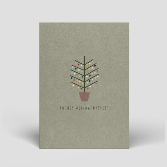 Weihnachtskarte inkl. Recycling - Umschlag - fair, ökologisch und nachhaltig - Naturbedacht kaufen