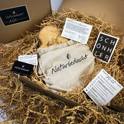 Personalisiertes Schneidebrett aus Olivenholz - Grillbrett