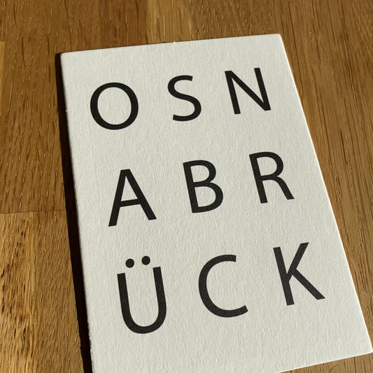 Postkarte Einzug/Umzug/Deko - "Osnabrück"