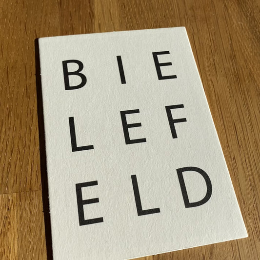 Postkarte Einzug/Umzug/Deko - "Bielefeld"