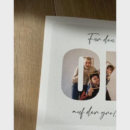 Personalisierte Foto-Collage - OPA