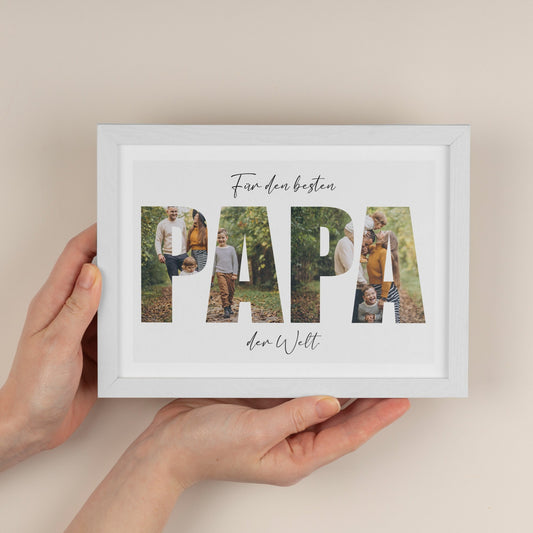 Personalisierte Foto-Collage - PAPA