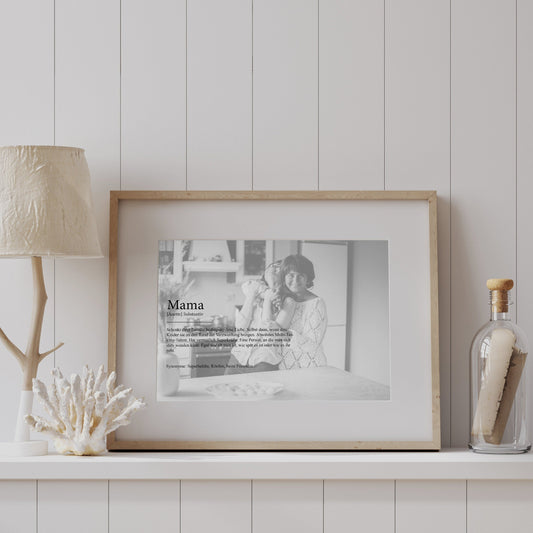 Muttertag Geschenk personalisiert - Duden / Definition