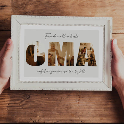 Personalisierte Foto - Collage - OMA - Naturbedacht kaufen