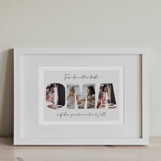 Personalisierte Foto - Collage - OMA - Naturbedacht kaufen