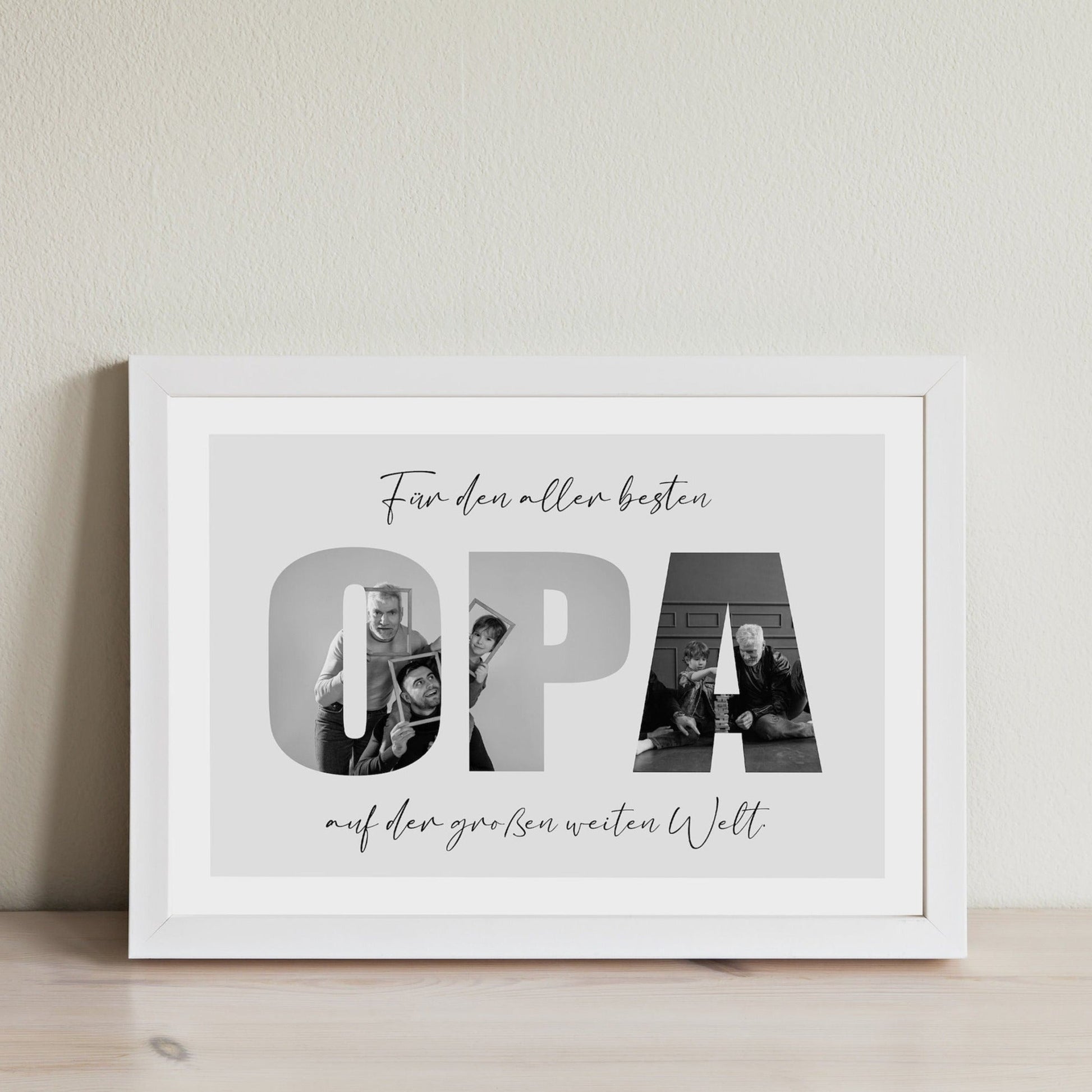 Personalisierte Foto - Collage - OPA - Naturbedacht kaufen