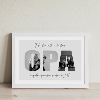 Personalisierte Foto - Collage - OPA - Naturbedacht kaufen