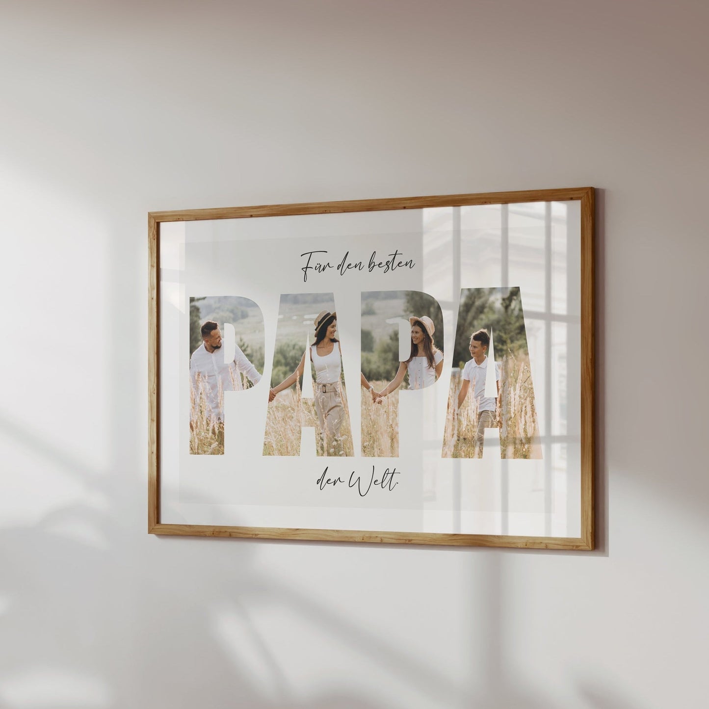 Personalisierte Foto - Collage - PAPA - Naturbedacht kaufen