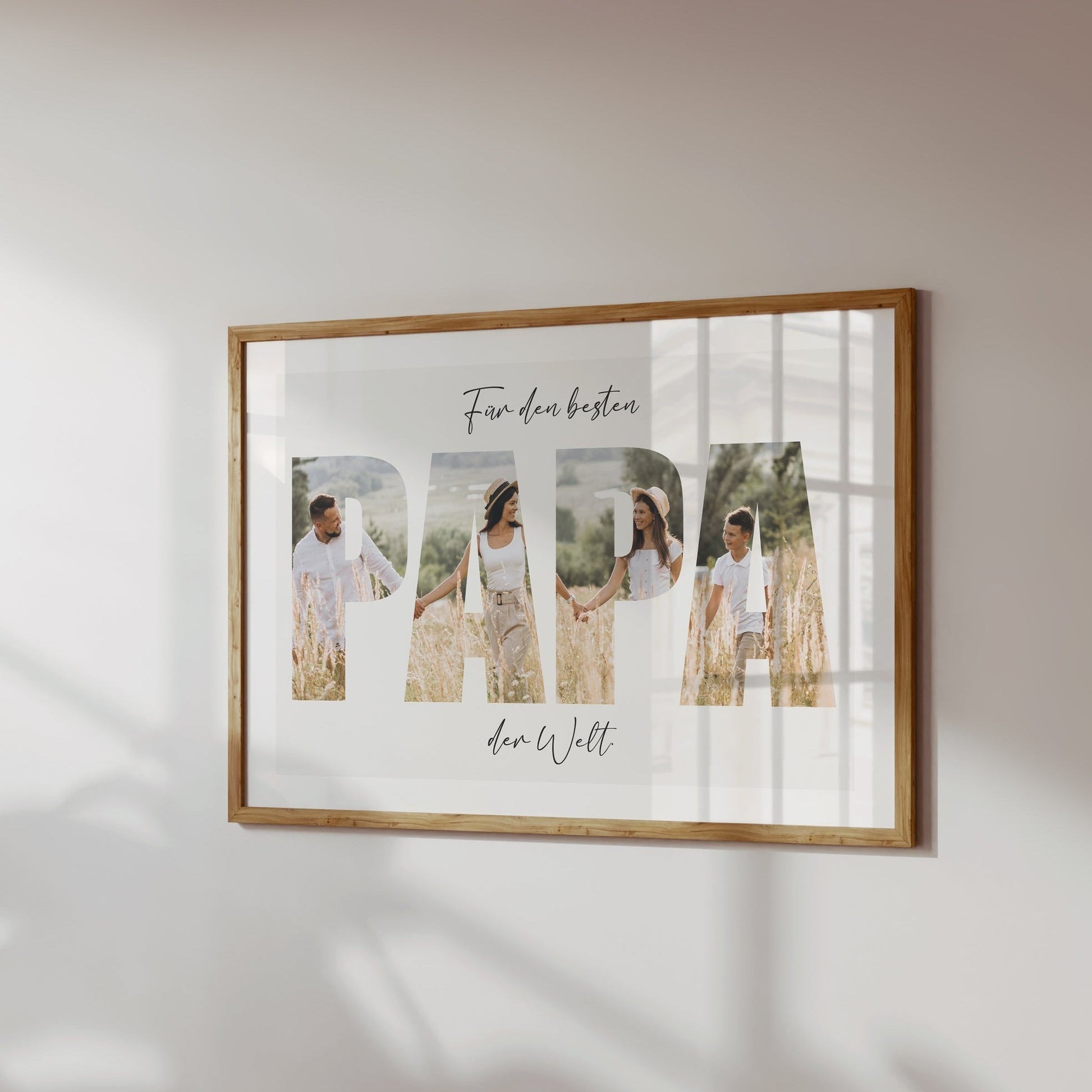 Personalisierte Foto - Collage - PAPA - Naturbedacht kaufen