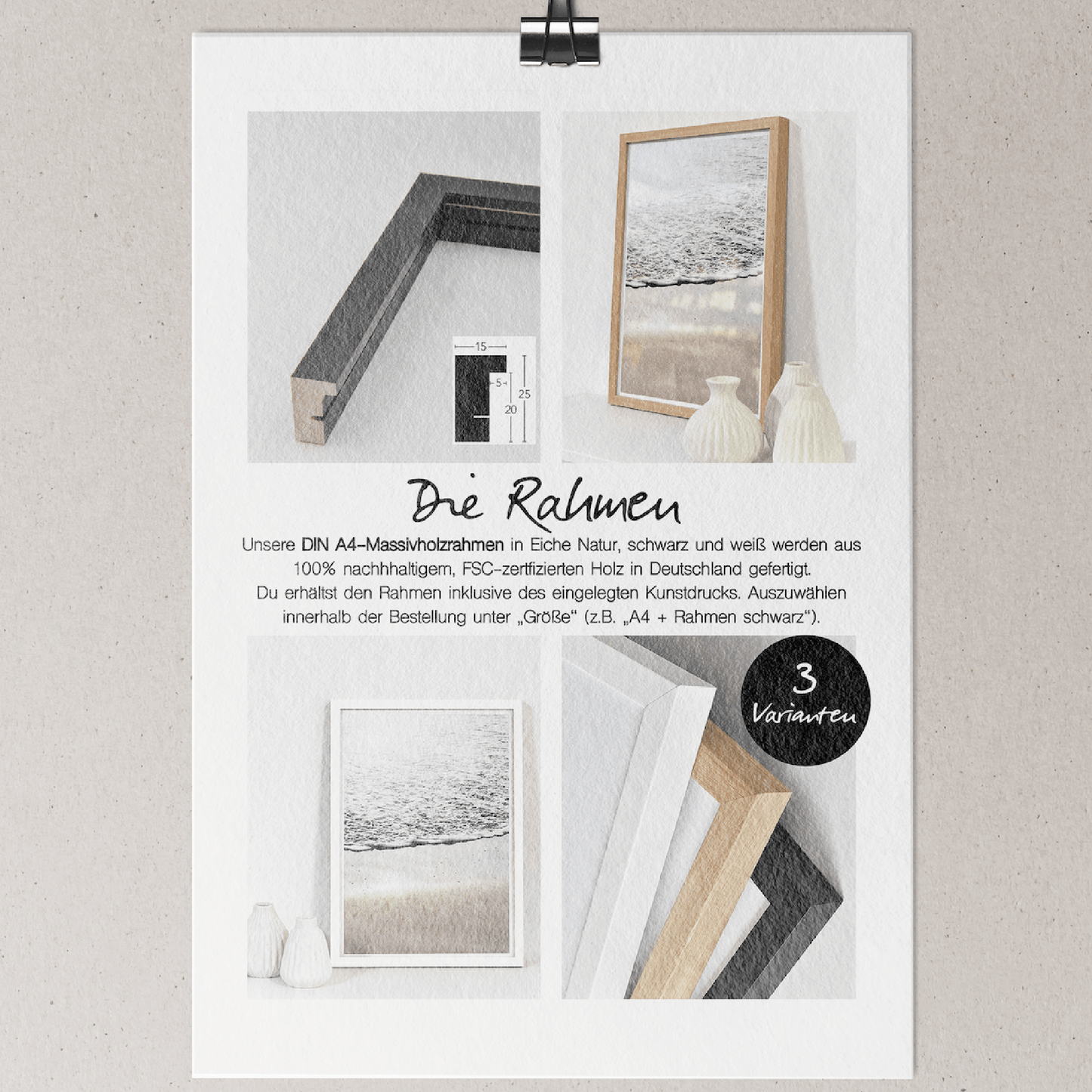 Personalisierte Map - Haus mit Namen - Naturbedacht kaufen