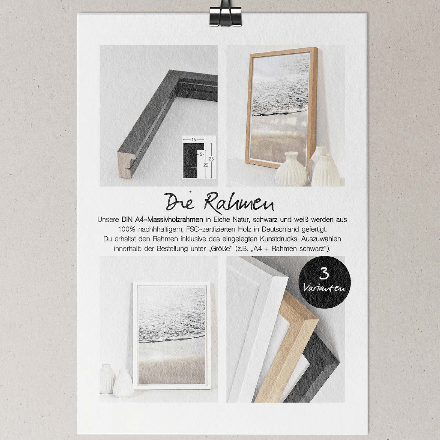 Personalisierter Kalender - Besonderer Tag - Naturbedacht kaufen