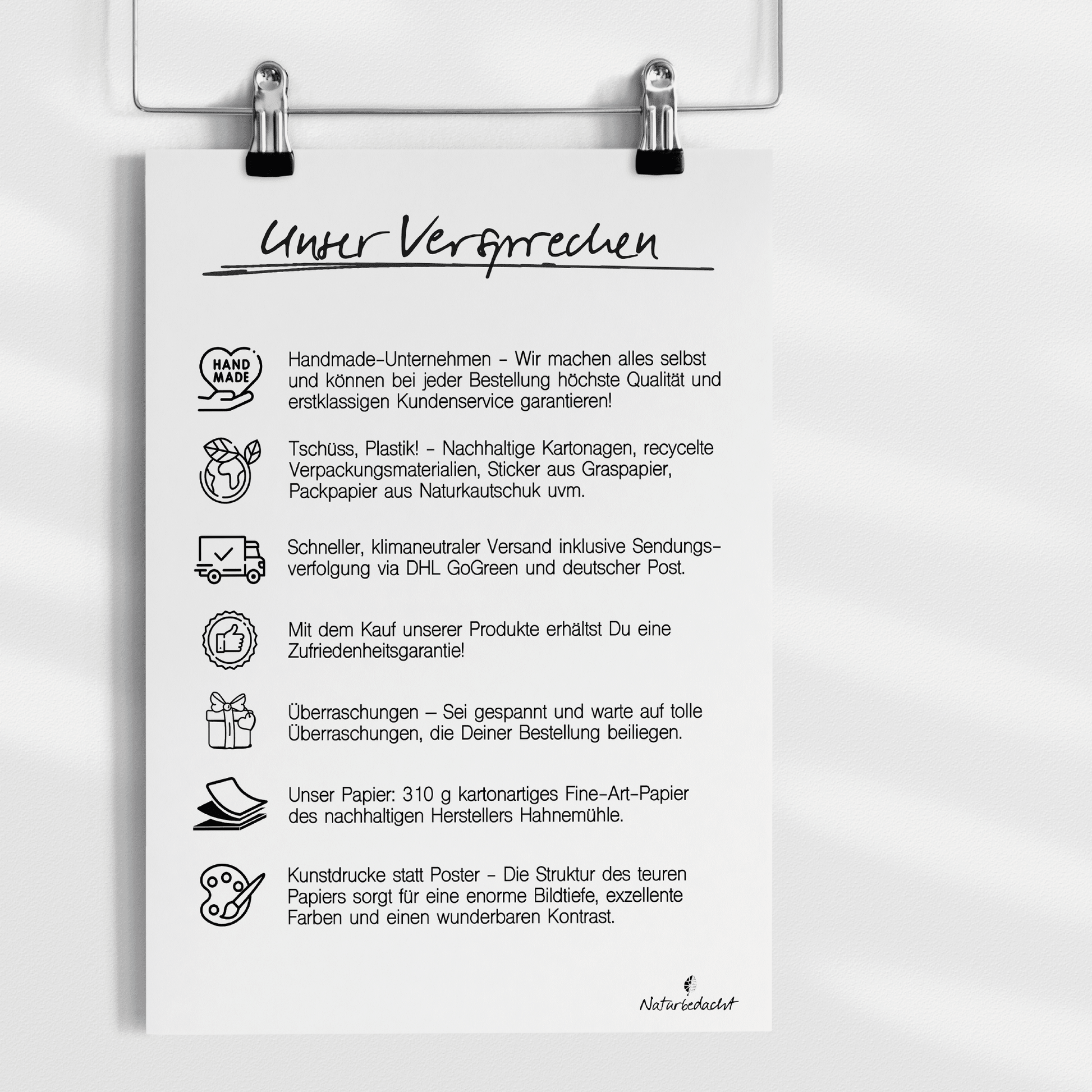 Personalisierter Kalender - Besonderer Tag - Naturbedacht kaufen