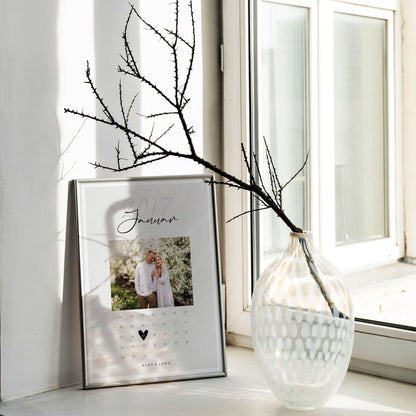 Personalisierter Kalender mit Foto - Besonderer Tag - Naturbedacht kaufen