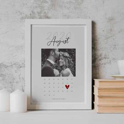 Personalisierter Kalender mit Foto - Besonderer Tag - Naturbedacht kaufen