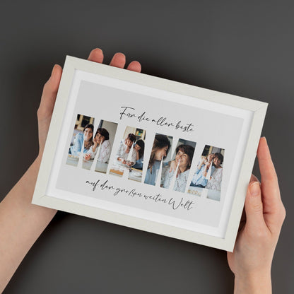 Personalisierter Kunstdruck - Collage MAMA - Naturbedacht kaufen