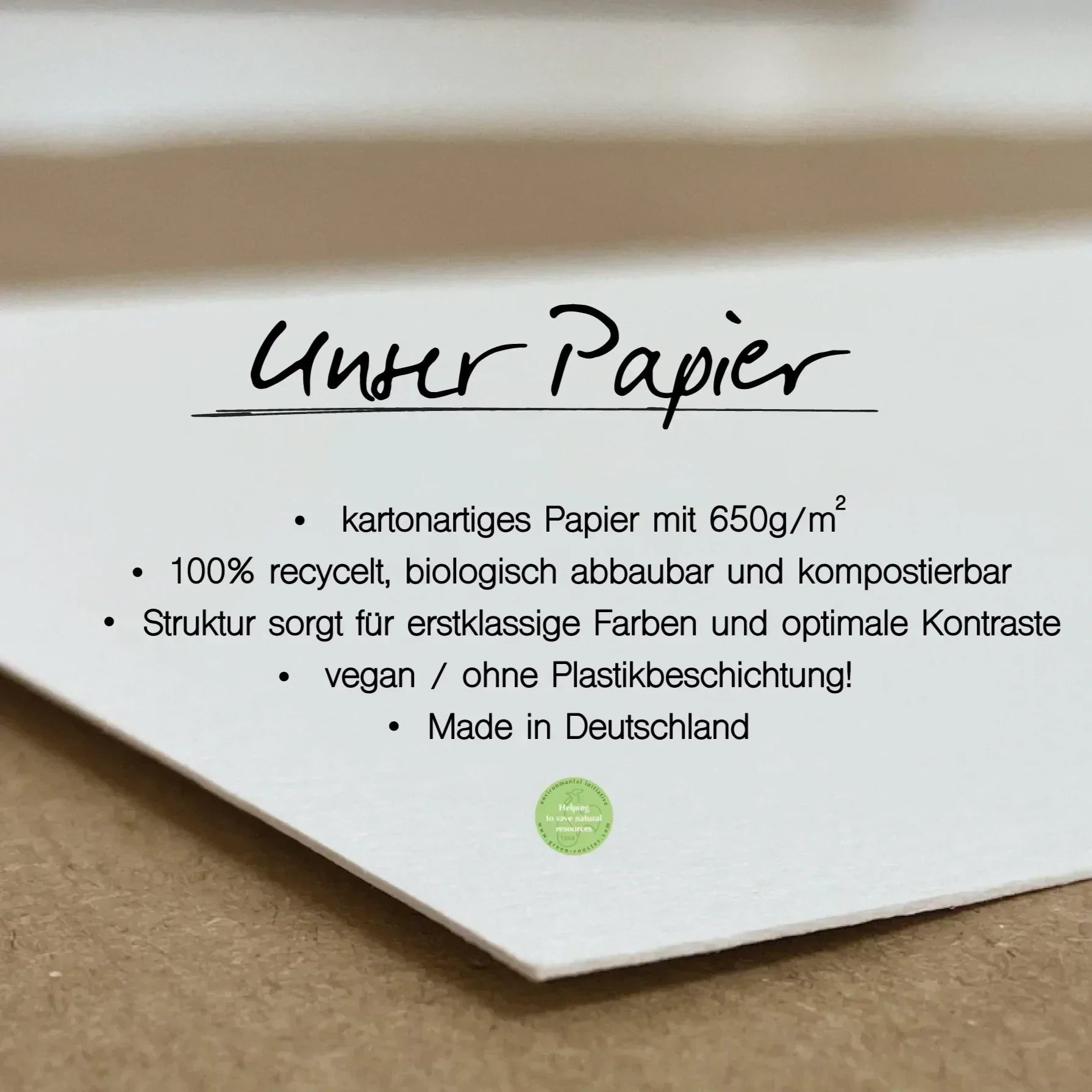 Postkarte Einzug/Umzug/Deko - "Gütersloh" - Naturbedacht kaufen