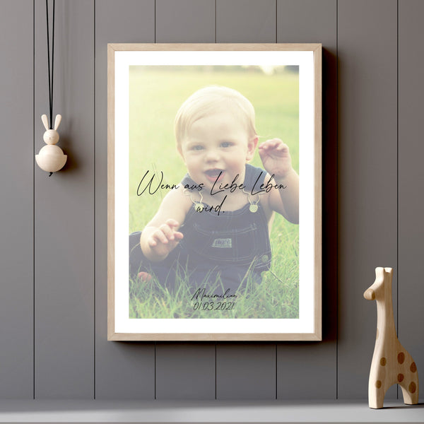 Personalisierter Druck - Baby/Kind-Hintergrundbild